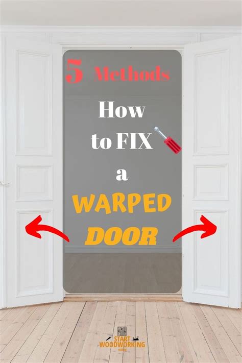 metal bracket to fix warped door|can you straighten a warped door.